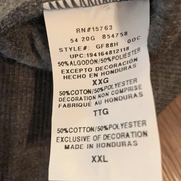 Champion Powerblend Fleece Sweatshirt Men’s Grey - Picture 8 of 10